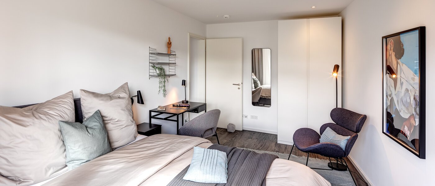 マンション München Pasing 02 3.　寝室 11135