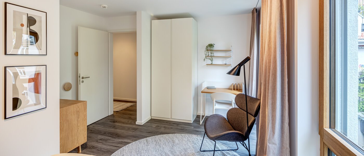 マンション München Pasing 05 2.　寝室 11135