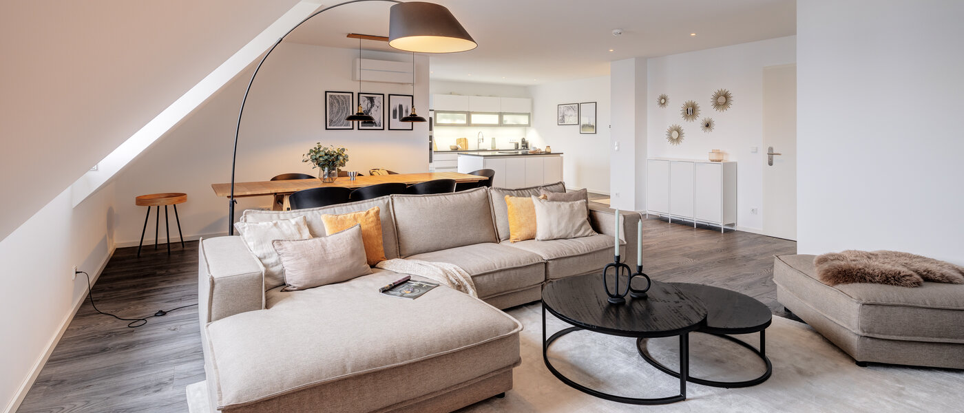 メゾネット・マンション（複数階にわたるマンション） München Pasing 03 リビングエリア 11136