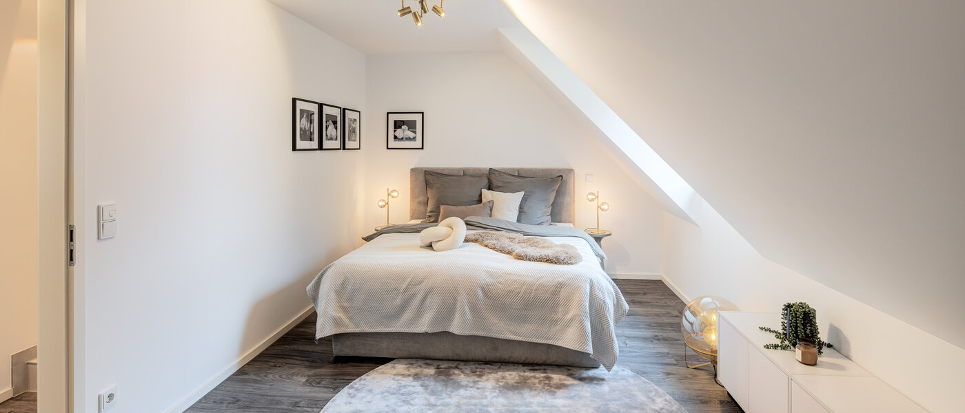 メゾネット・マンション（複数階にわたるマンション） München Pasing 02 1. 寝室 11136