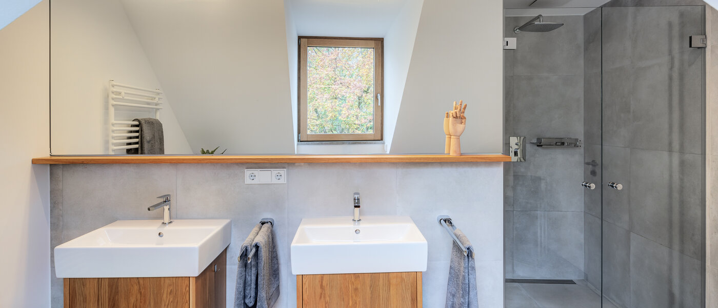 メゾネット・マンション（複数階にわたるマンション） München Pasing 02 1つめの浴室 11136