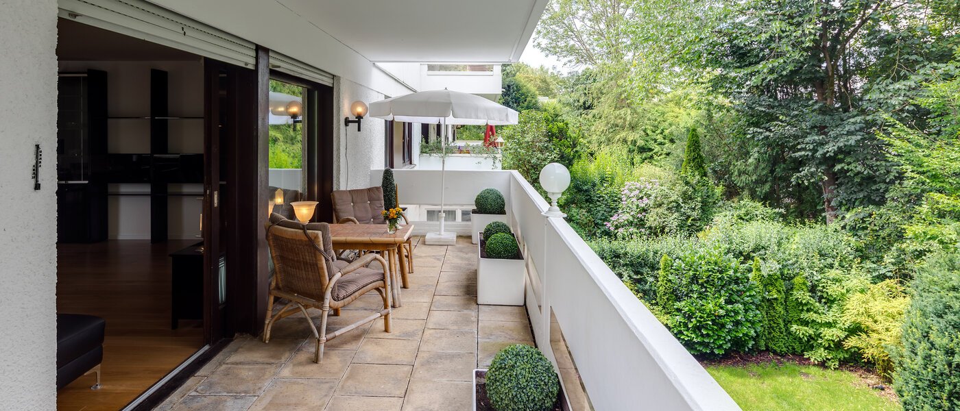 マンション München Herzogpark 02 ベランダ 11149