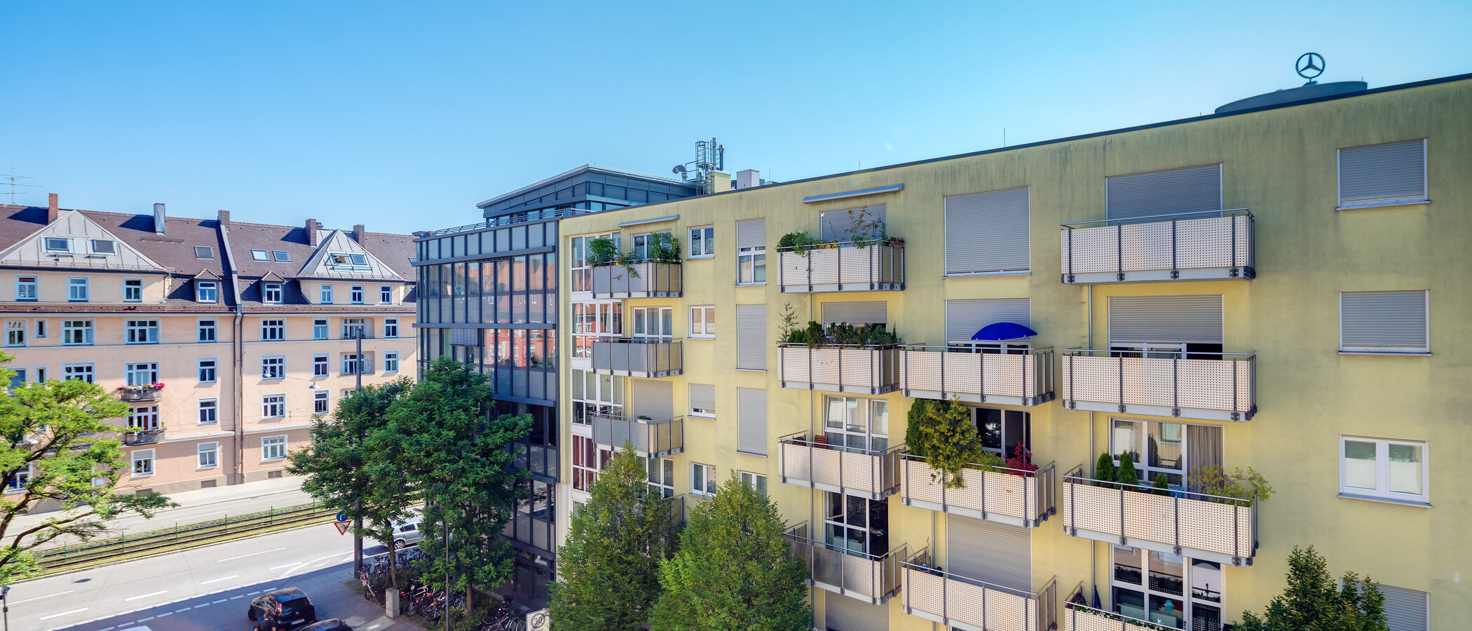 マンション München Neuhausen 03 物件からの眺め 11167