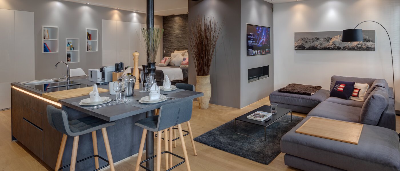 マンション München Gärtnerplatzviertel 01 リビングエリア 11186