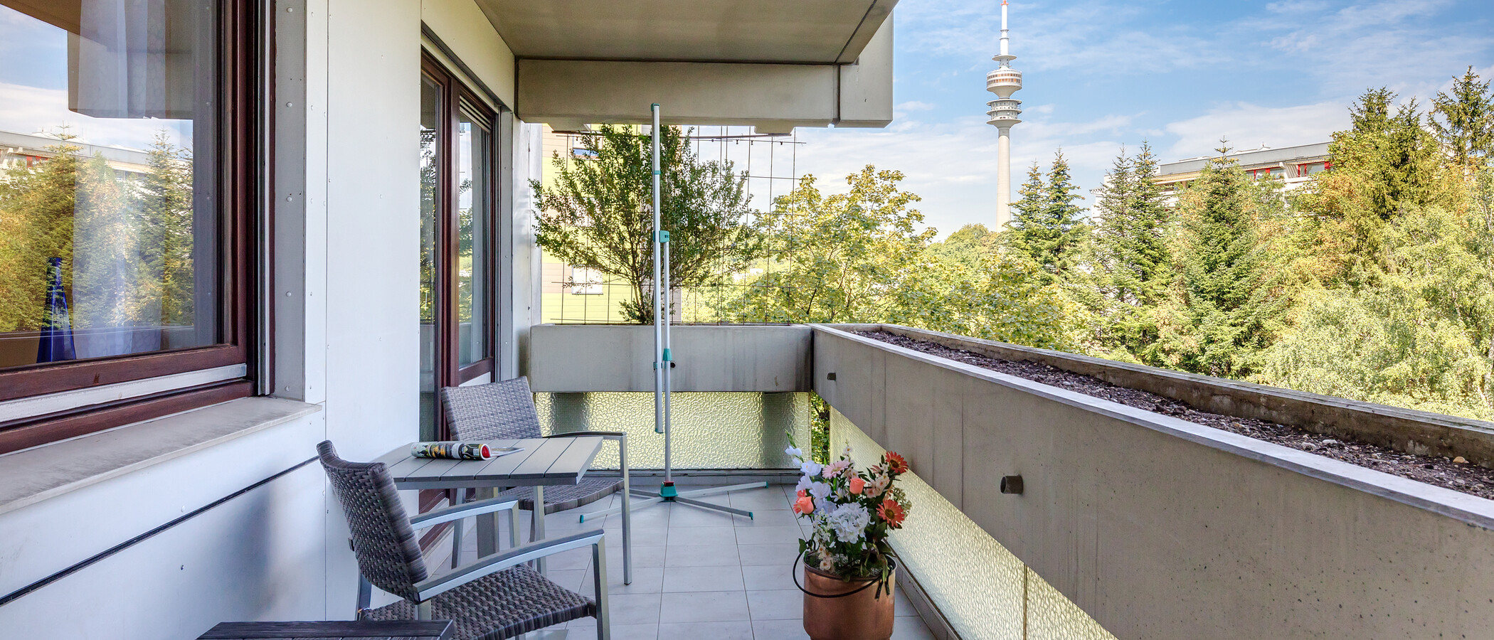 マンション München Schwabing-West 01 ベランダ 11193