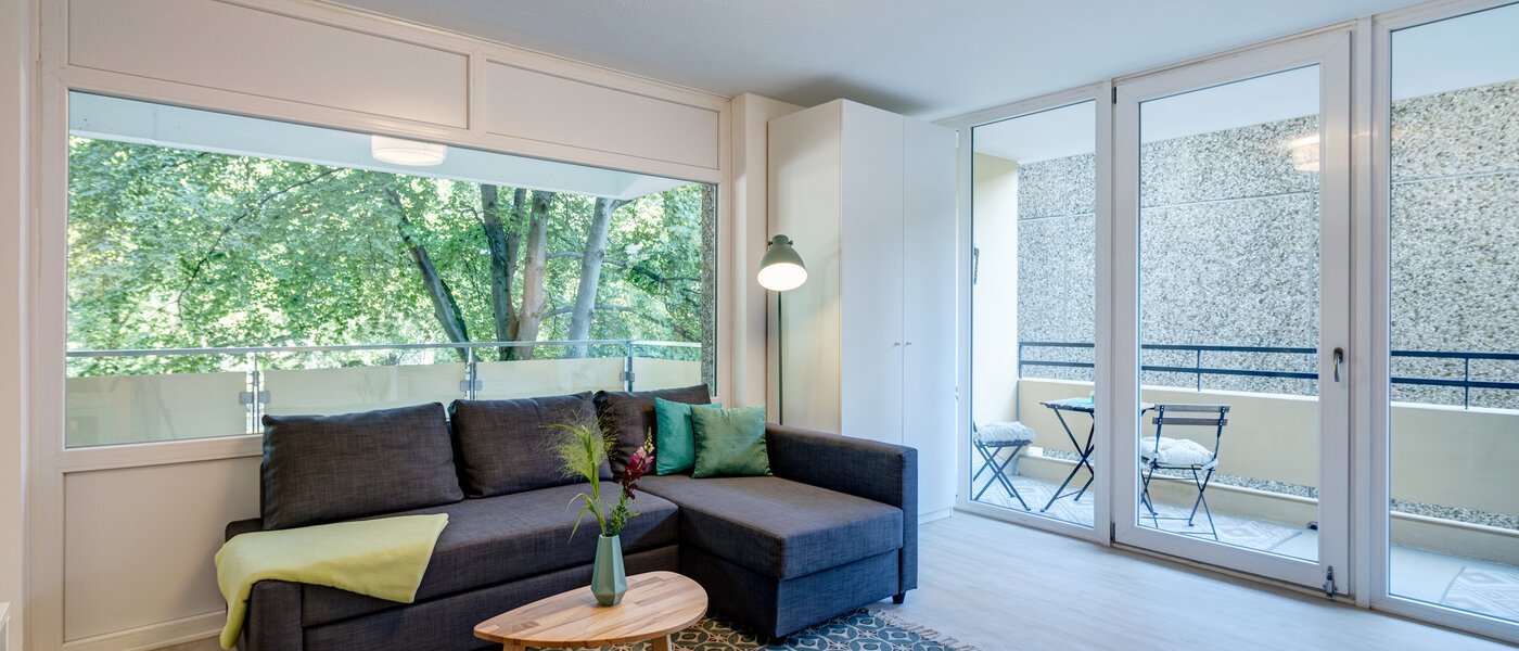 マンション München Schwabing-West (rund um den Bonner Platz) 03 リビングエリア 11195