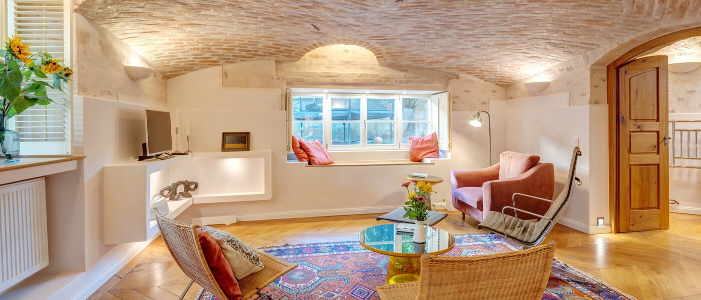 マンション München Neuhausen 01 リビングルーム 11204