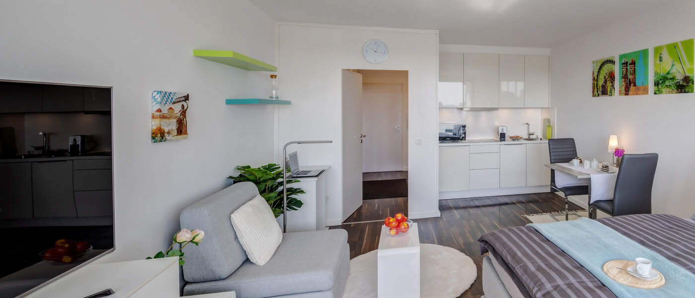 マンション München Olympiazentrum 03 リビングエリア 11229