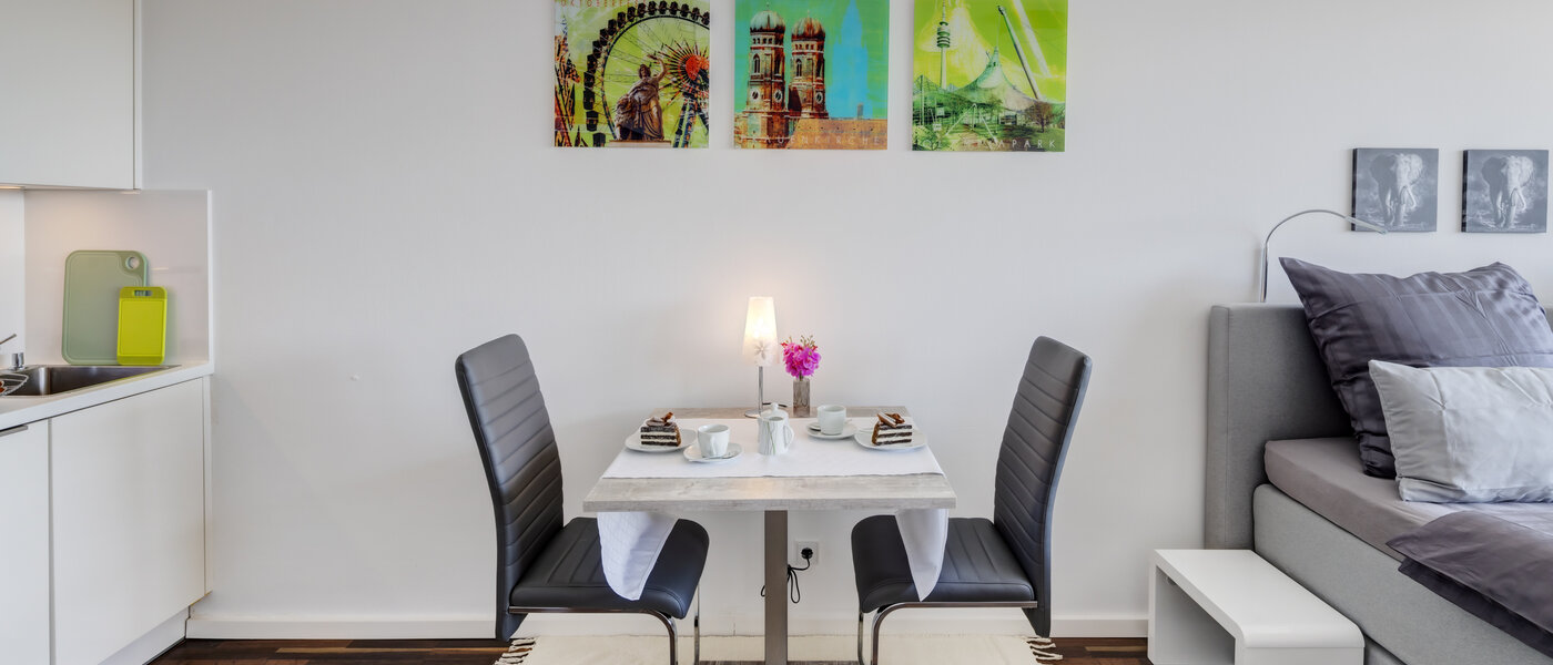 マンション München Olympiazentrum 05 リビングエリア 11229