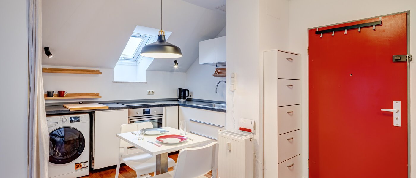 ペントハウス München Schwabing-Nord (zw. Leopoldstraße & Englischen Garten) 02 キッチン 11235