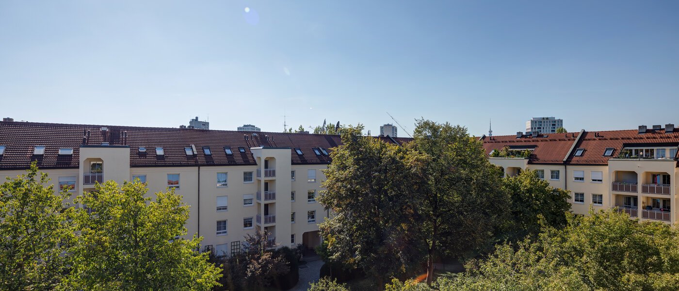 ペントハウス München Schwabing-Nord (zw. Leopoldstraße & Englischen Garten) 01 物件からの眺め 11235