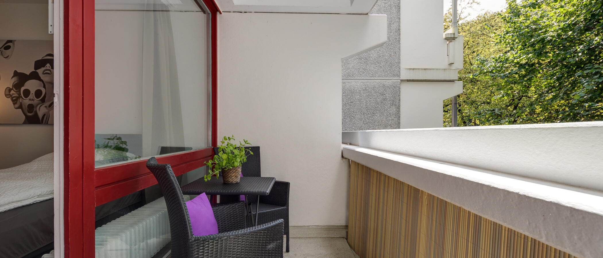 アパルトマン München Schwabing-West 02 ベランダ 11238