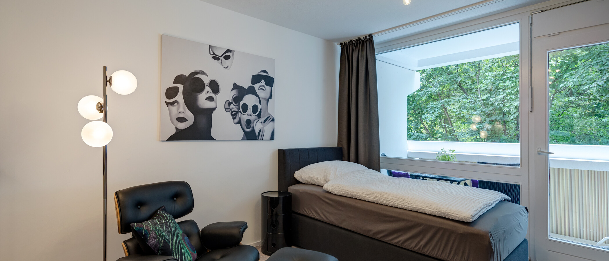 アパルトマン München Schwabing-West 01 リビングエリア 11238