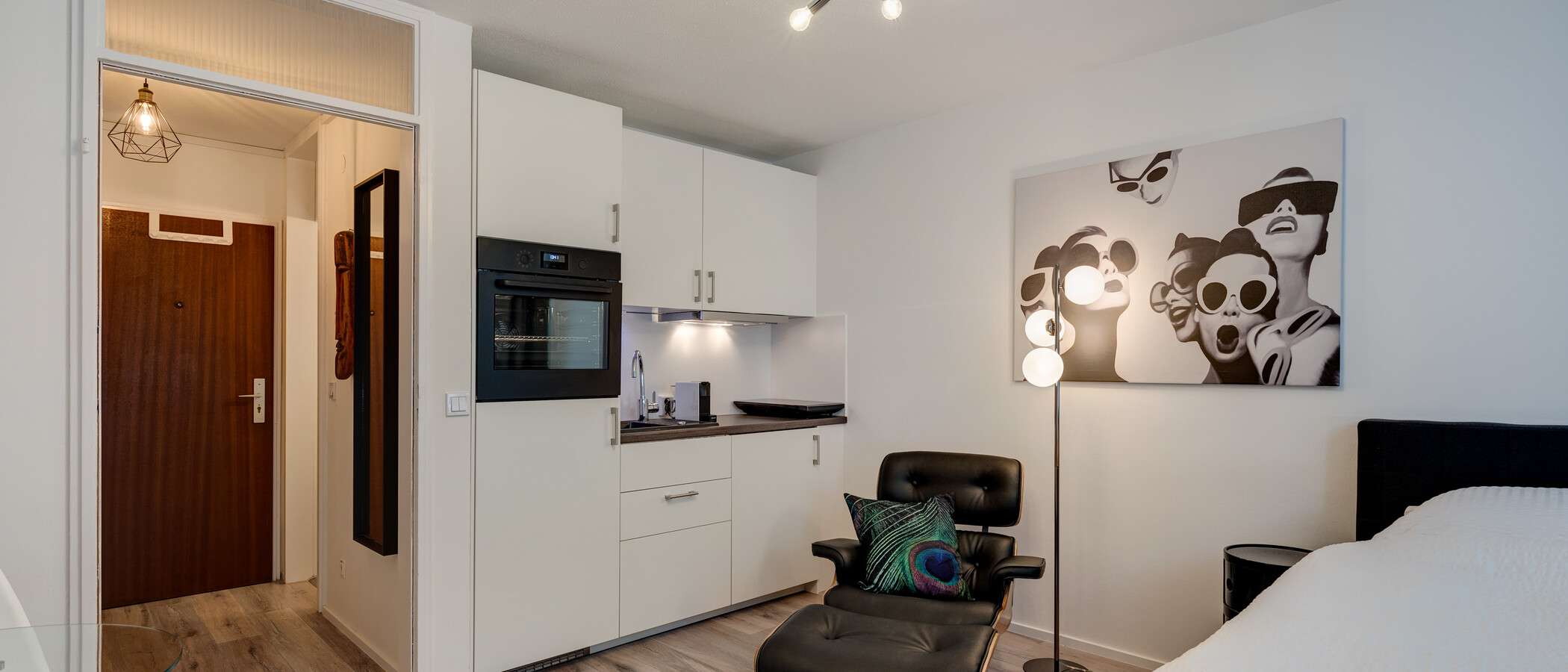 アパルトマン München Schwabing-West 05 リビングエリア 11238