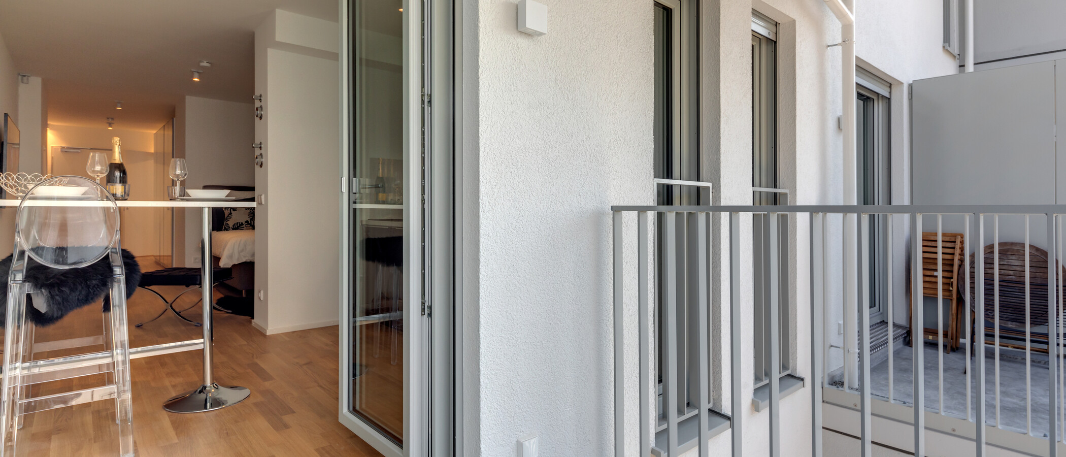 マンション München Schwabing (rechts der Leopoldstraße) 02 ベランダ 11242