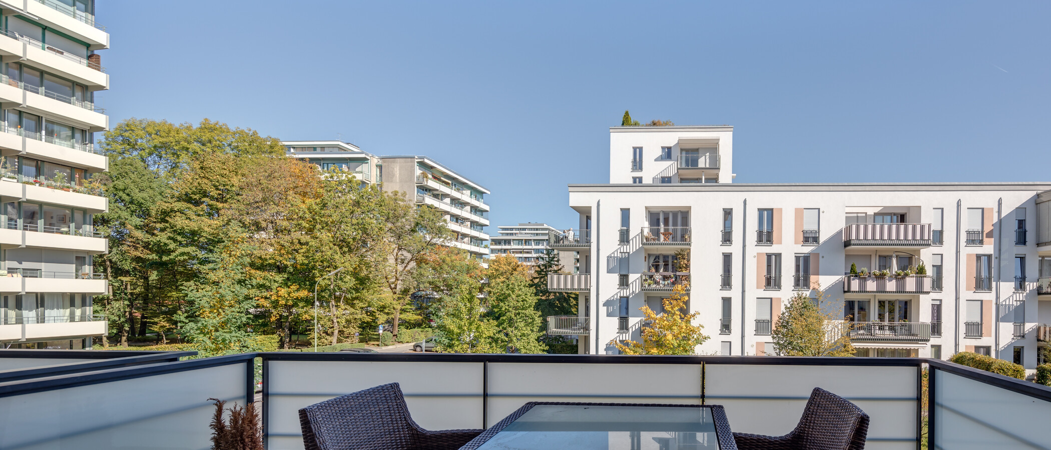 マンション München Schwabing-Nord (zw. Belgrad- & Leopoldstraße) 01 ベランダ 11278