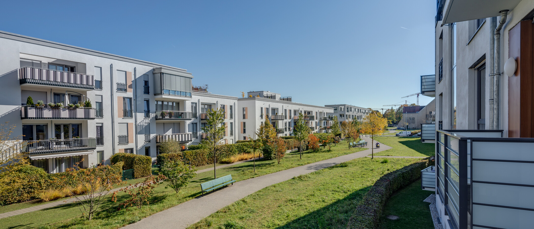 マンション München Schwabing-Nord (zw. Belgrad- & Leopoldstraße) 02 物件からの眺め 11278