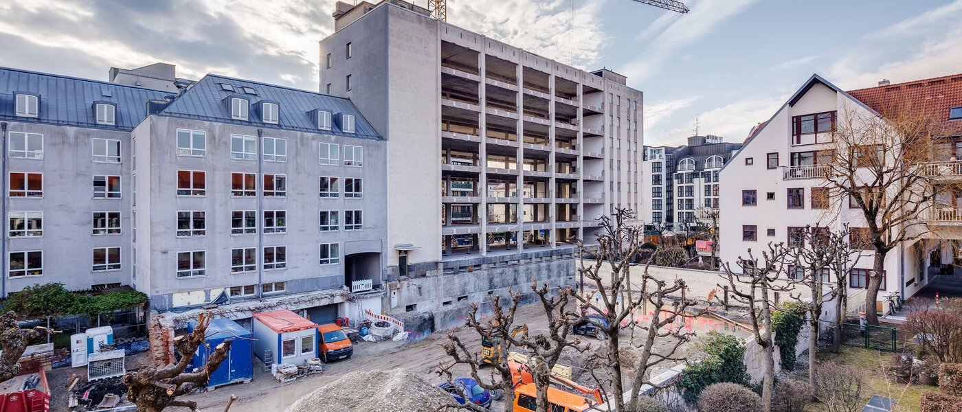 複層－回廊住宅 München Maxvorstadt 04 物件からの眺め 11294