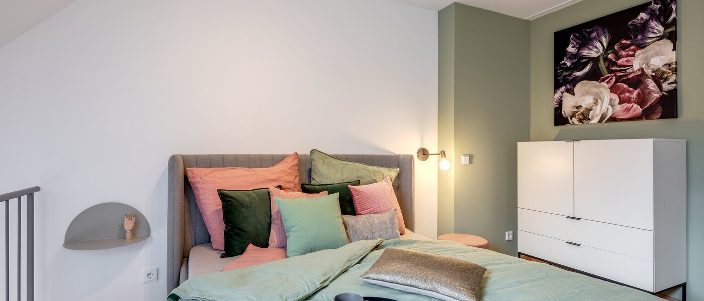 複層－回廊住宅 München Maxvorstadt 01 スリーピングアリア 11294