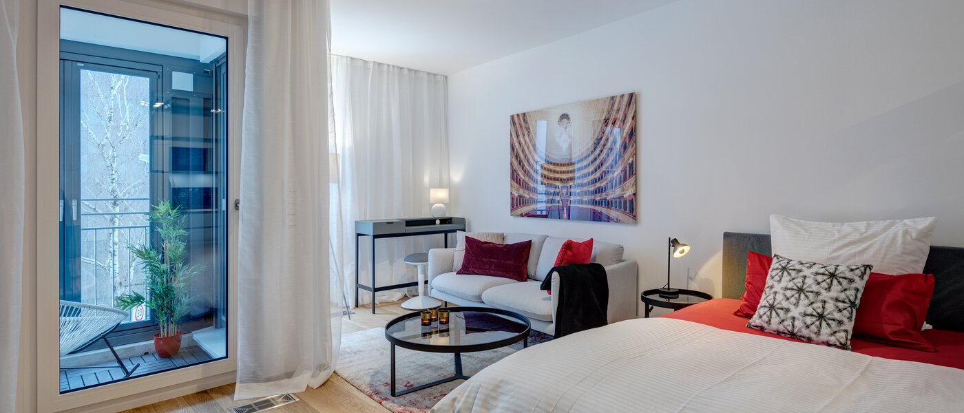 マンション München Bogenhausen 01 リビングエリア 11300