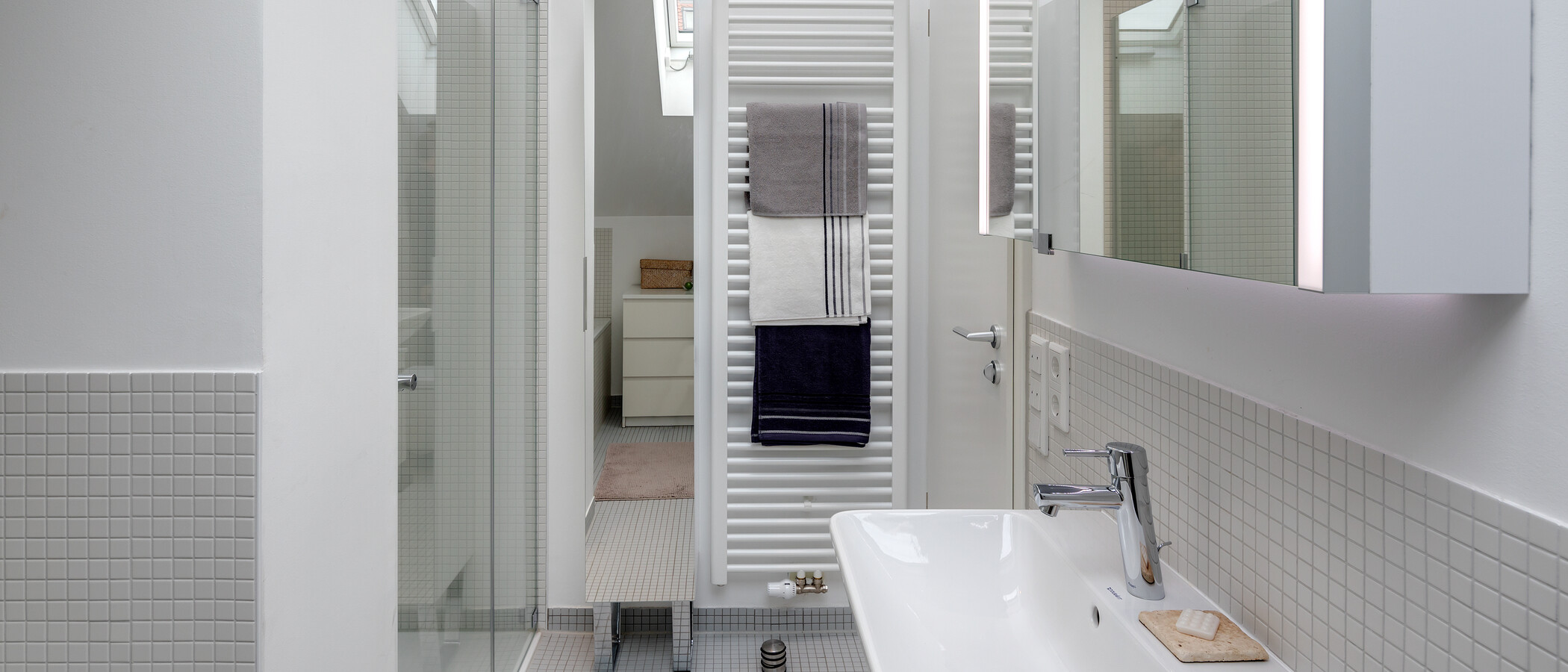 ペントハウス München Schwabing-West (rund um den Bonner Platz) 03 浴室 11304