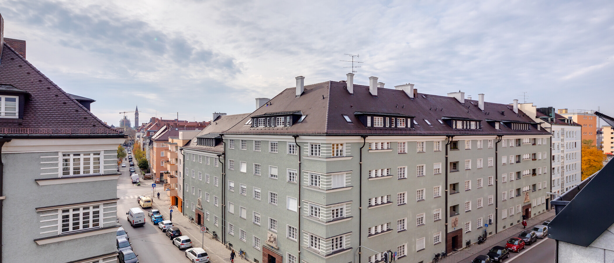 ペントハウス München Schwabing-West (rund um den Bonner Platz) 03 物件からの眺め 11304