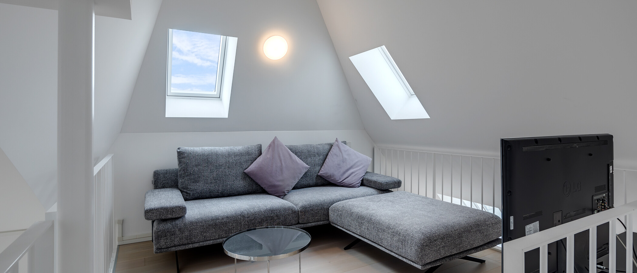 ペントハウス München Schwabing-West (rund um den Bonner Platz) 02 リビングエリア 11304