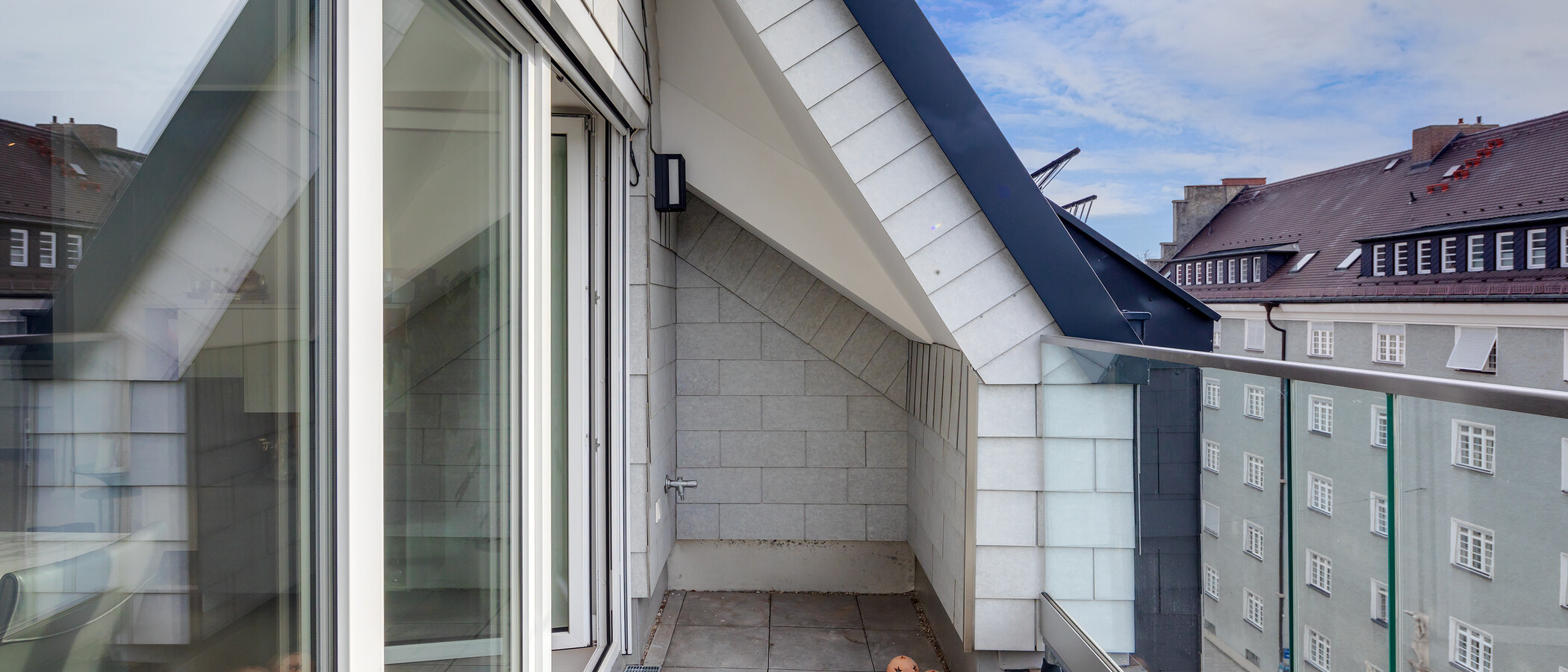 ペントハウス München Schwabing-West (rund um den Bonner Platz) 02 セカンドルーフテラス 11304