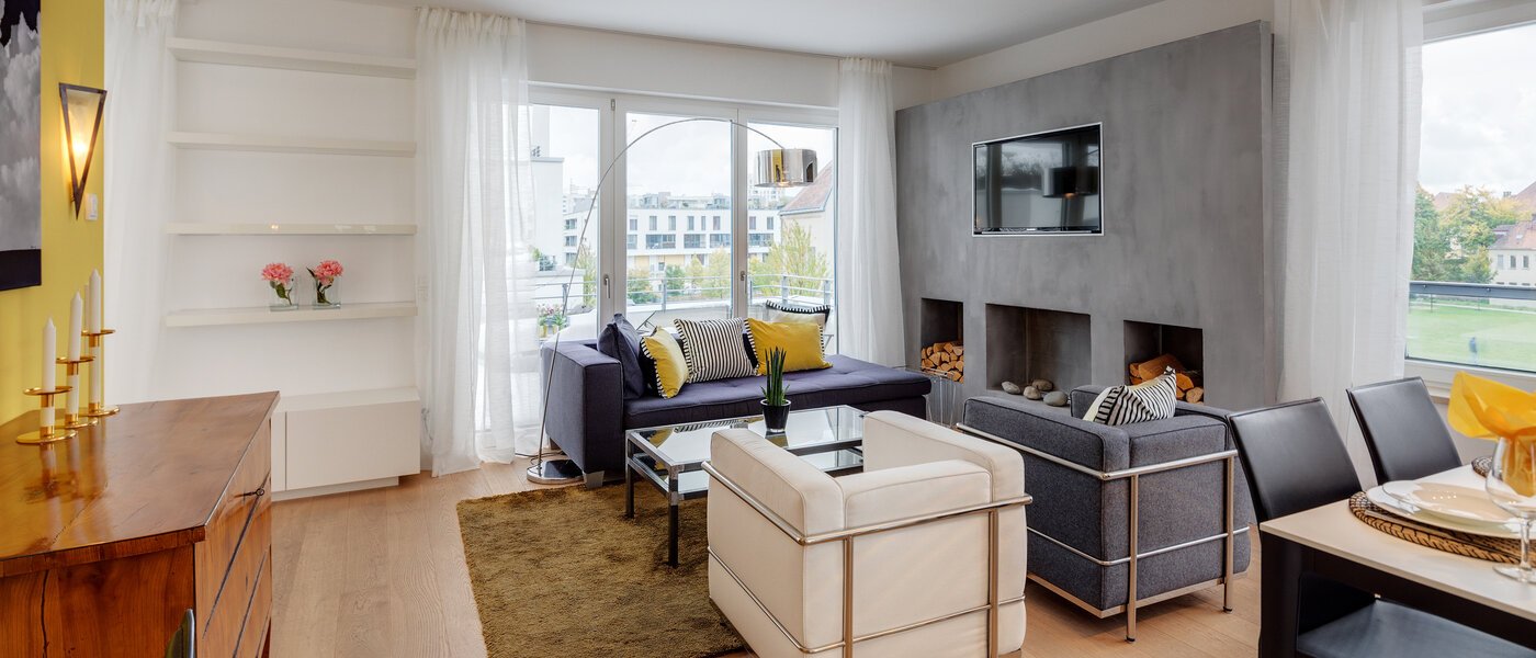 マンション München Schwabing-West 02 リビングエリア 11349