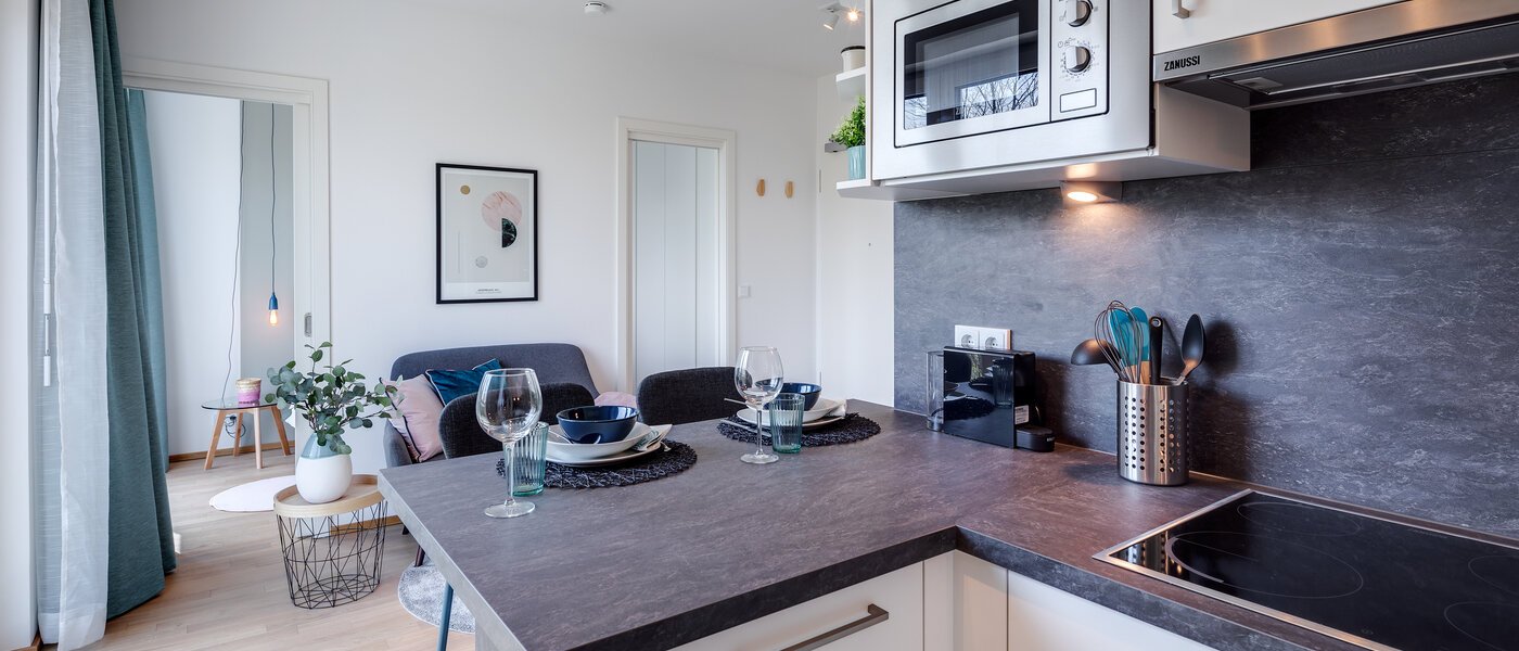 マンション München Obersendling 03 キッチン 11350