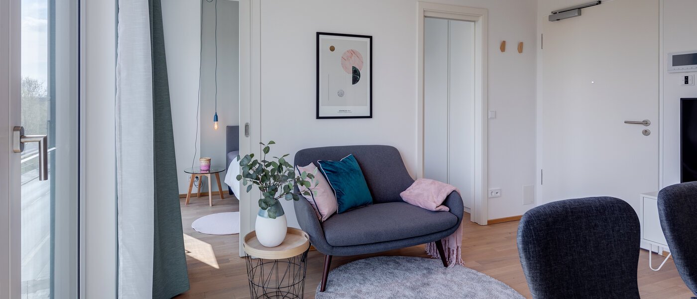 マンション München Obersendling 01 リビングエリア 11350