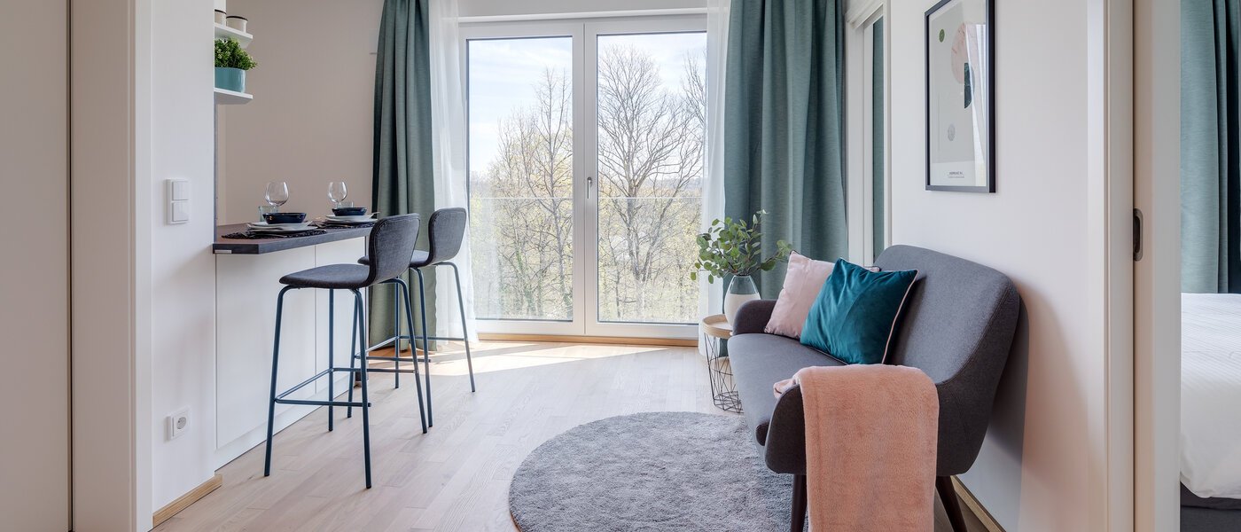 マンション München Obersendling 03 リビングエリア 11350