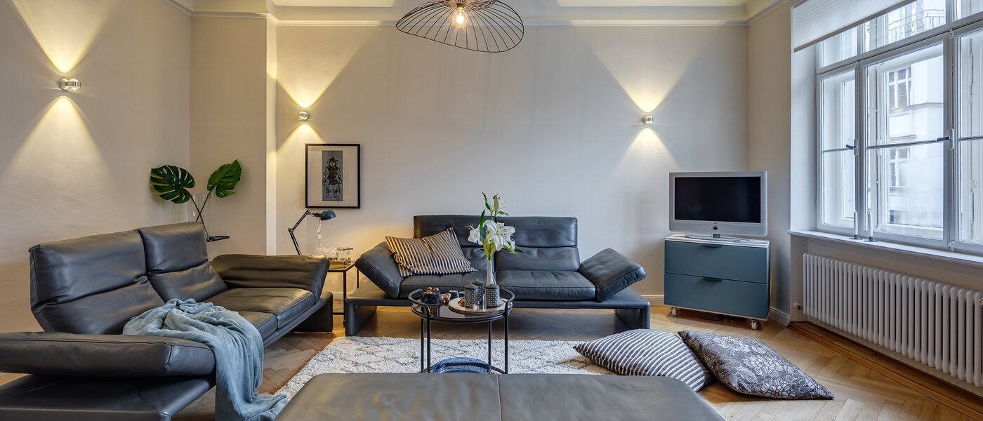 マンション München Glockenbachviertel 01 リビングエリア 11352