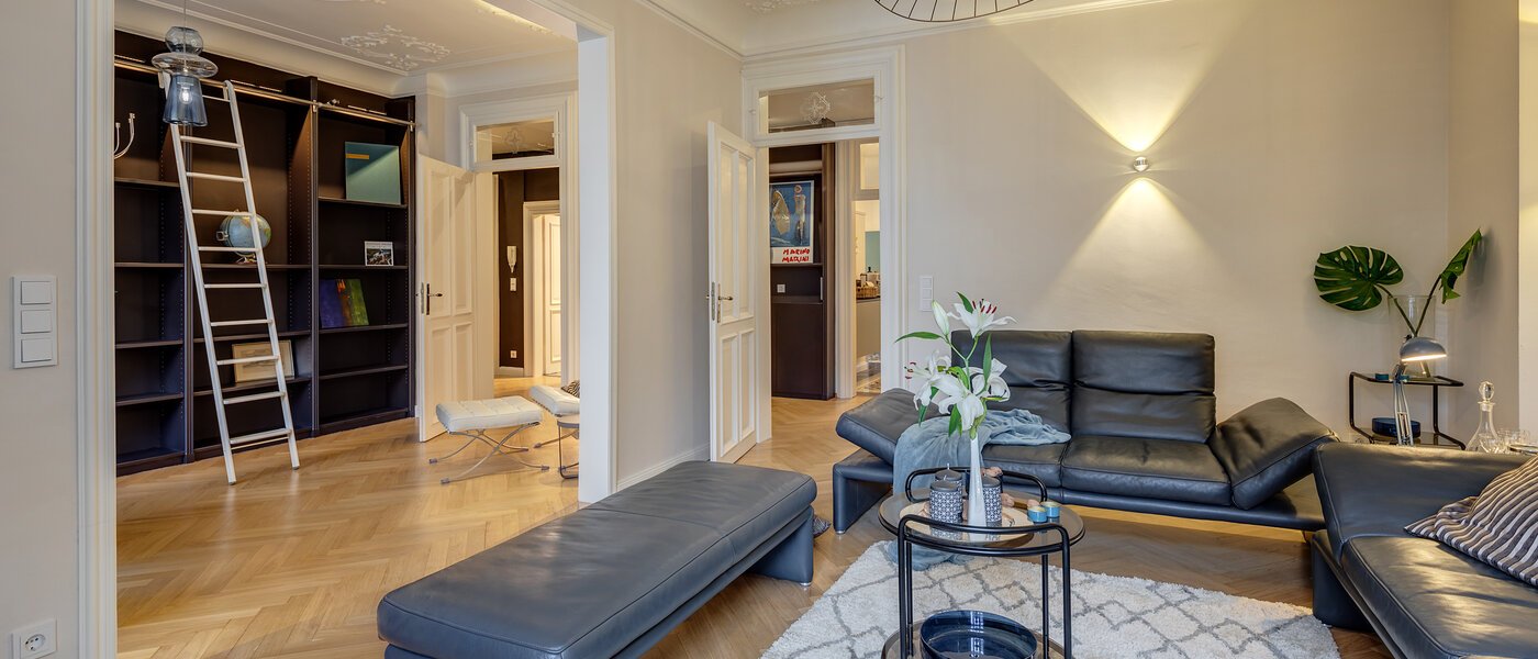 マンション München Glockenbachviertel 03 リビングエリア 11352