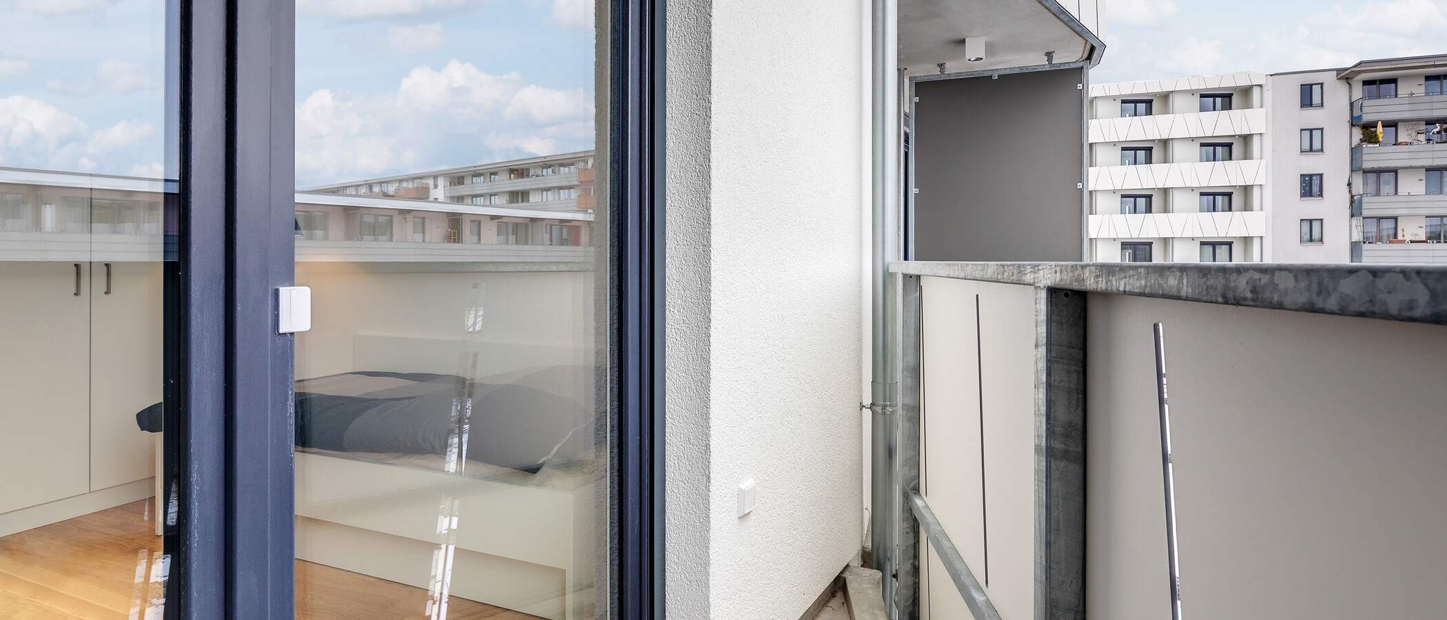 アパルトマン München Messestadt Riem 02 ベランダ 11387