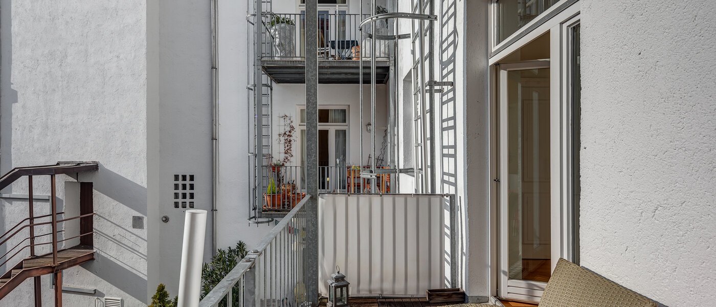 マンション München Glockenbachviertel 01 ベランダ 11395