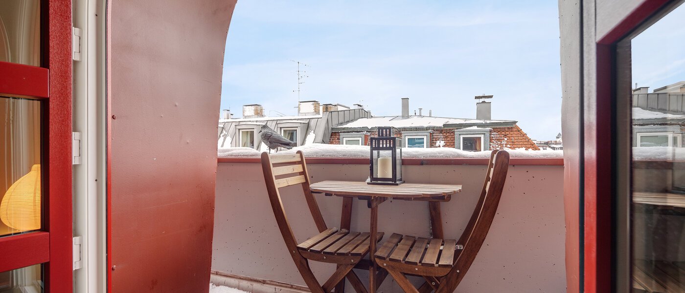 アティック・フラット（屋根裏） München Schwanthalerhöhe 01 ベランダ 11426