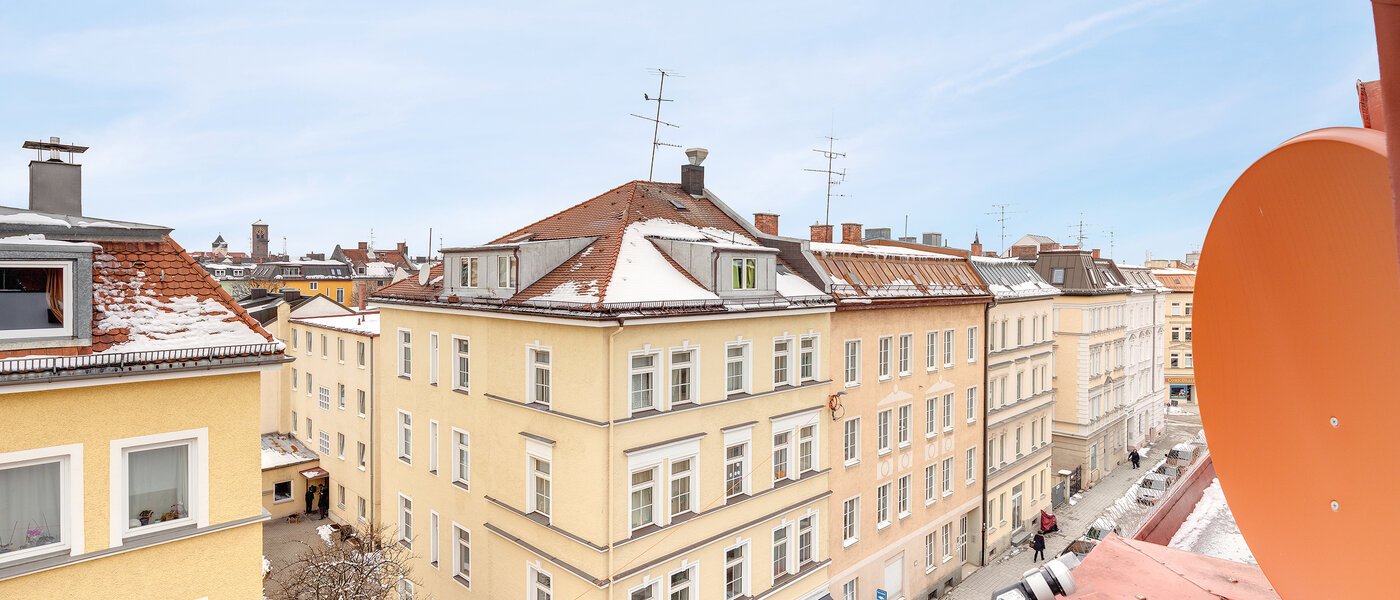 アティック・フラット（屋根裏） München Schwanthalerhöhe 02 物件からの眺め 11426