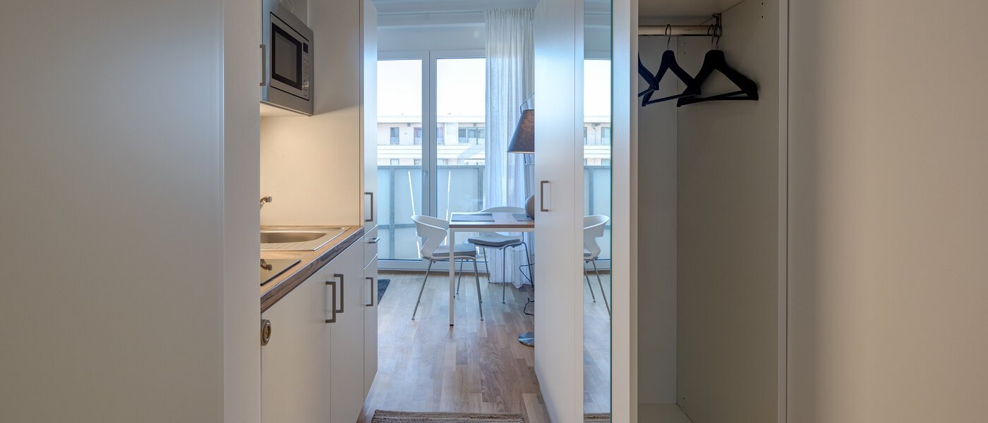 アパルトマン München Messestadt Riem 01 玄関入り口 11435