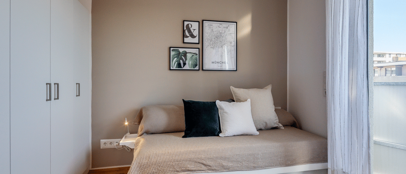 アパルトマン München Messestadt Riem 04 リビングエリア 11435