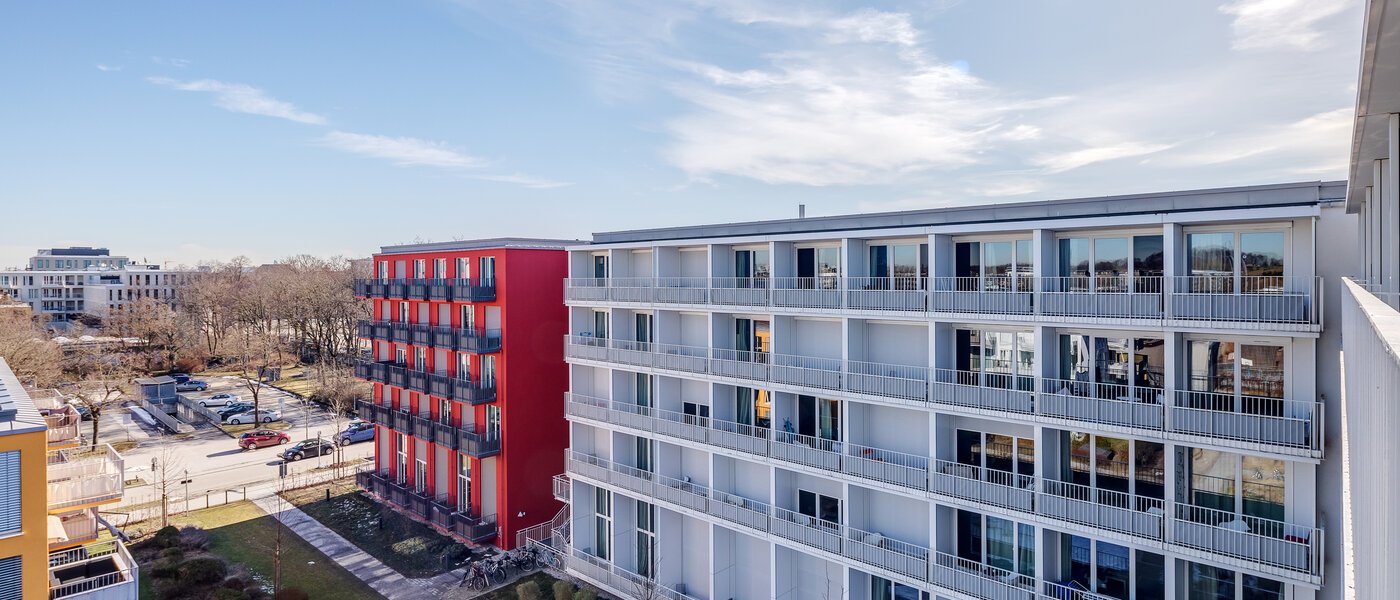 アパルトマン München Schwabing-West 03 物件からの眺め 11438