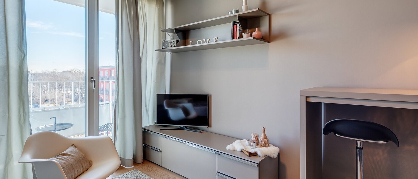 アパルトマン München Schwabing-West 01 リビングエリア 11438