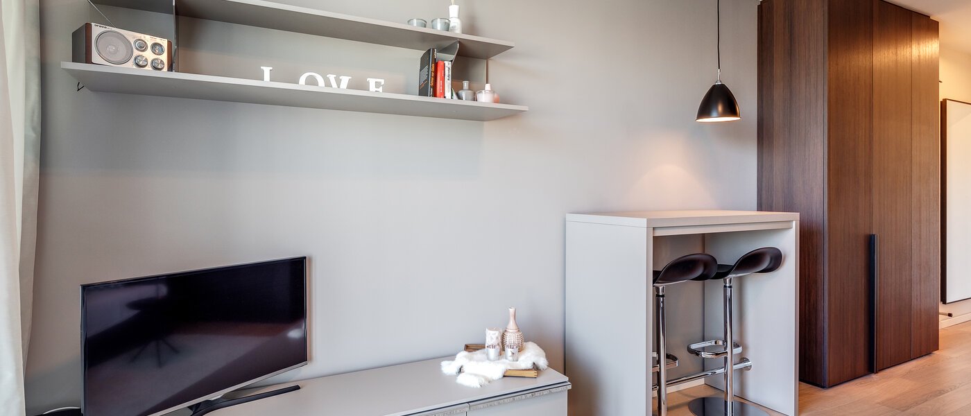 アパルトマン München Schwabing-West 02 リビングエリア 11438