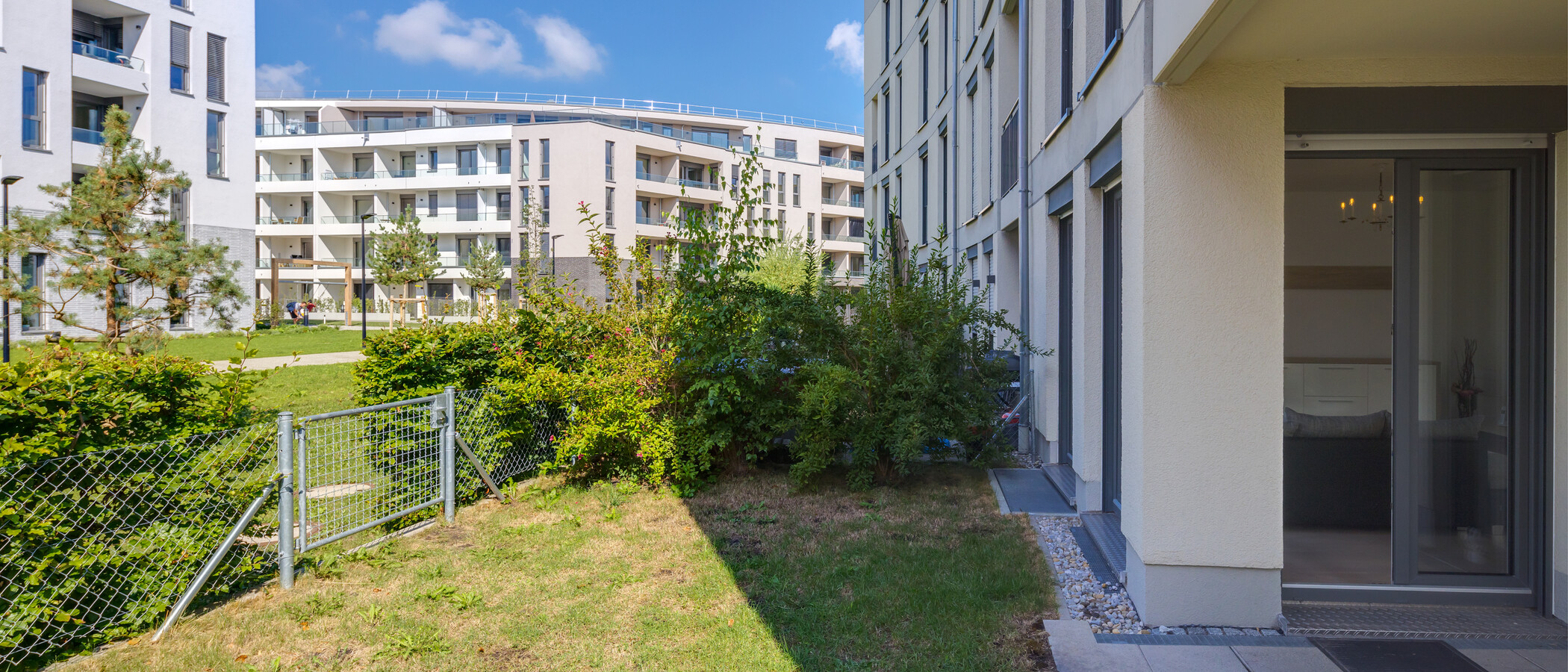 庭付き住宅 München Neuaubing 03 庭 11442