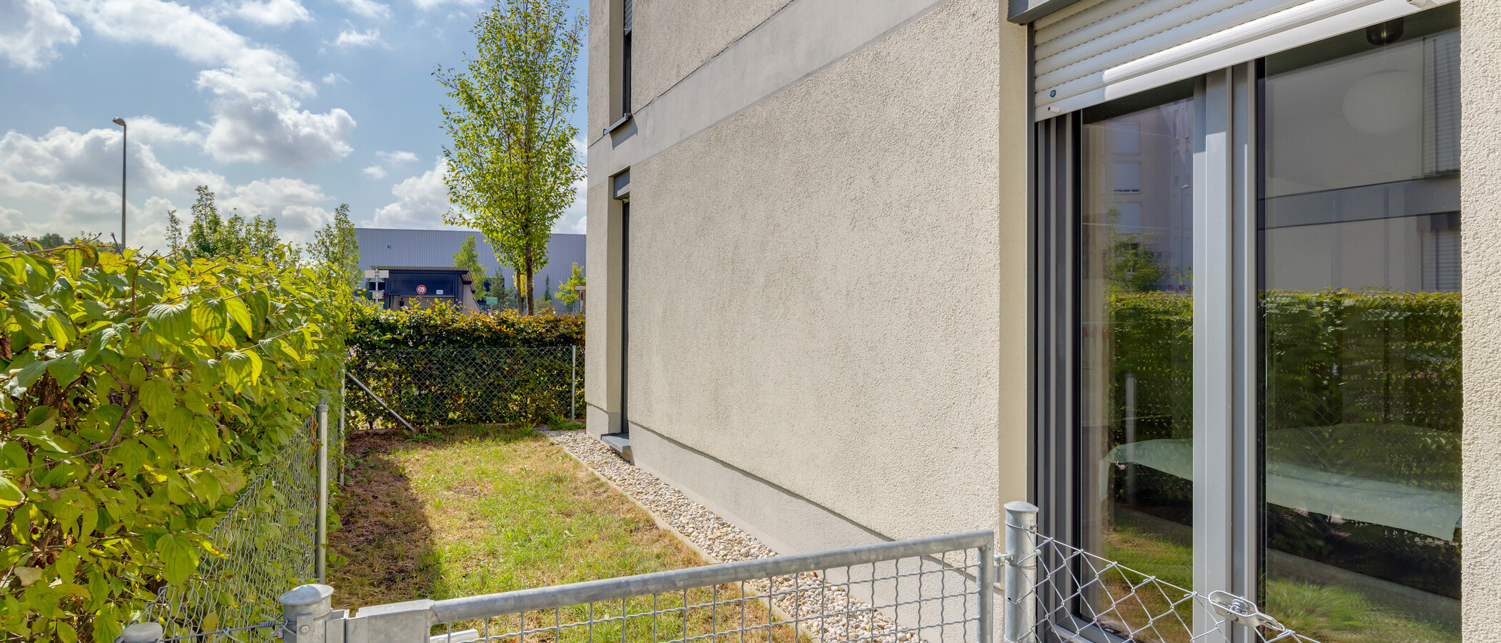 庭付き住宅 München Neuaubing 05 庭 11442
