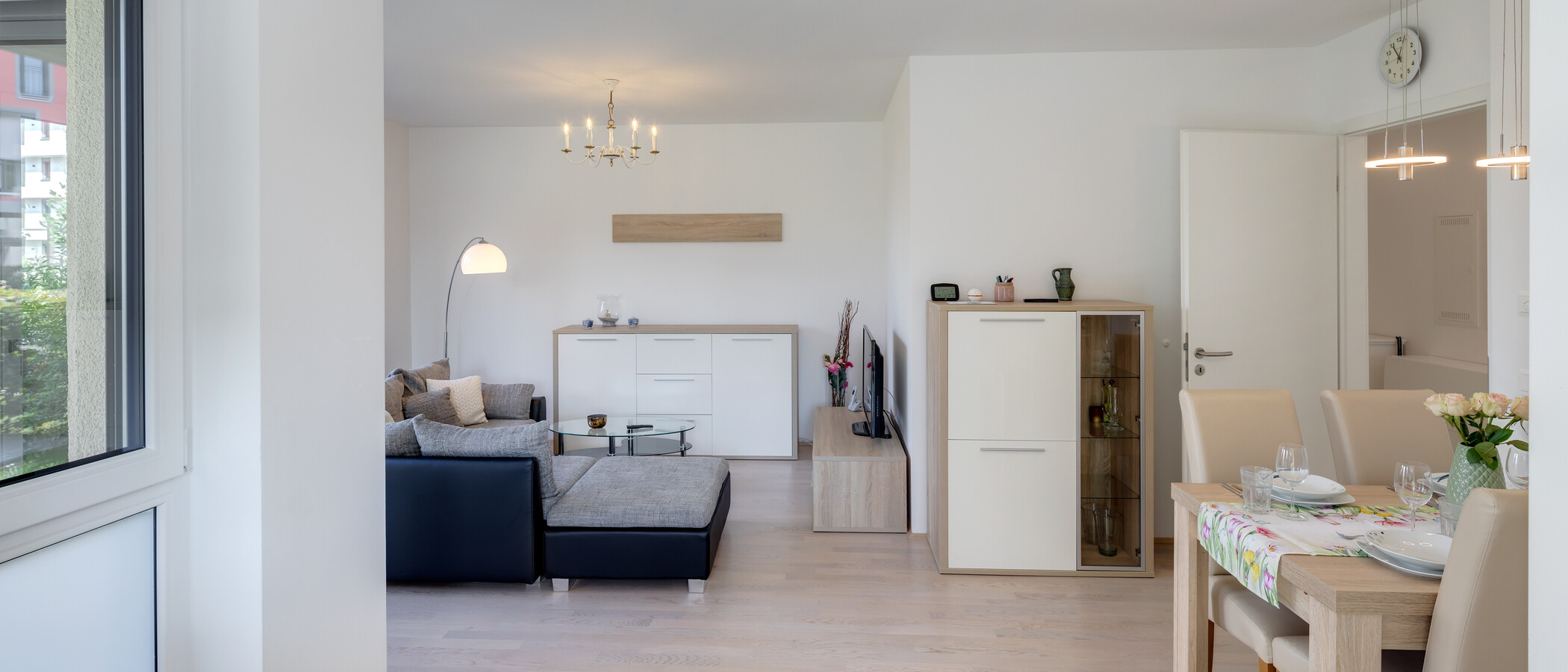 庭付き住宅 München Neuaubing 04 リビングエリア 11442