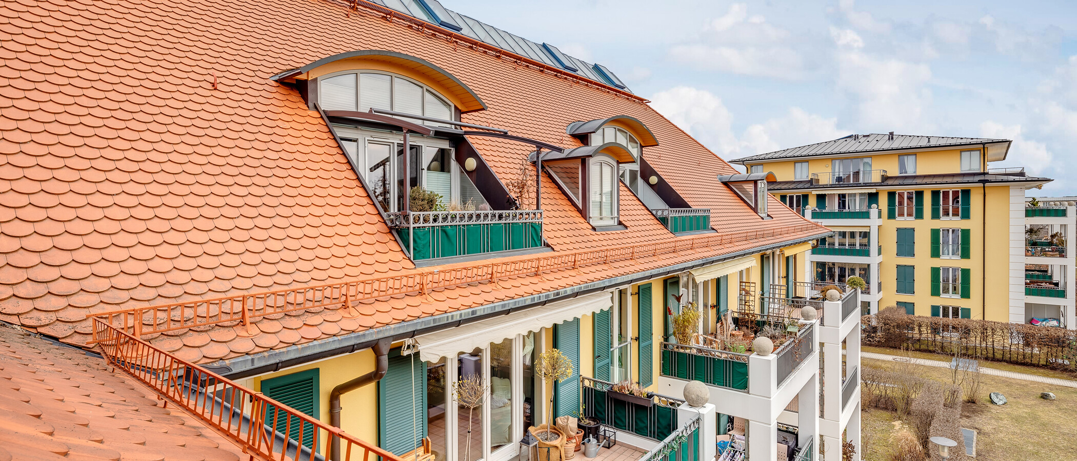 複層住宅 München Moosach 02 物件からの眺め 11448
