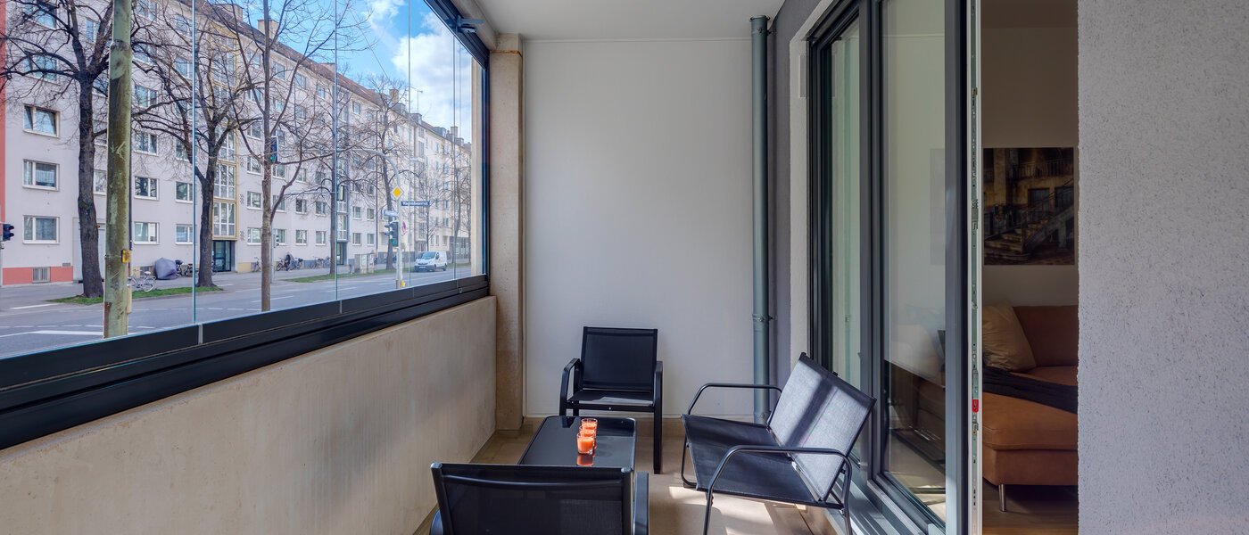 マンション München Bogenhausen 02 ベランダ 11481