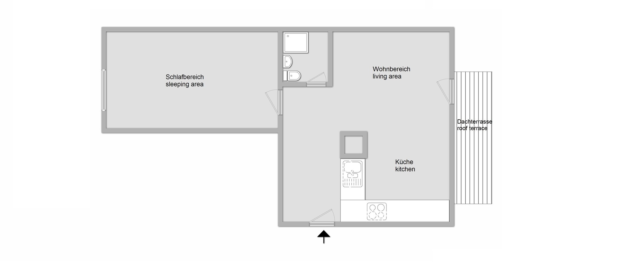 マンション München Altbogenhausen 01 見取り図 11531