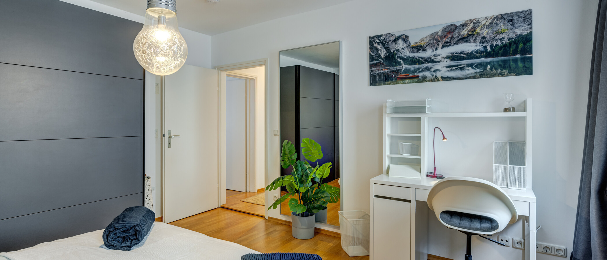 マンション München Lehel 03 寝室 11536
